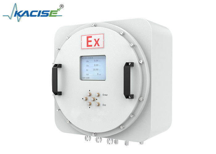 Penganalisis gas tahan ledakan di lokasi produksi industri KGD-MQ-509 Tingkat aliran optimal 0,7-1,2L/menit Persyaratan gas bebas air