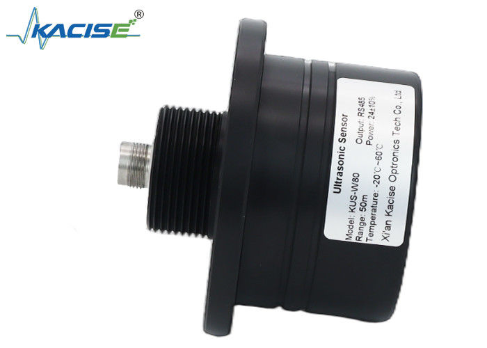 Sensor jarak bawah air KUS-W80 dengan frekuensi transduser 200kHz, arus bebas beban rendah, dan perlindungan IP68 untuk jarak bawah air