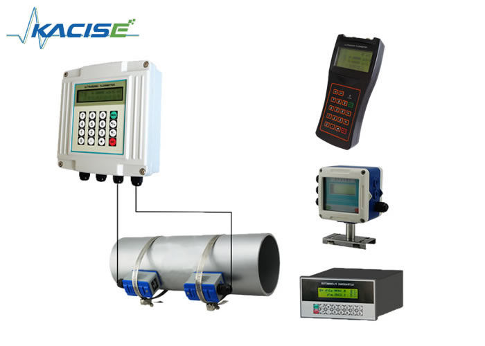 Hydraulic Ultrasonic Flow Meter dengan RS485 Modbus Ukuran Kecil untuk Pengukuran Cairan DN15-6000mm