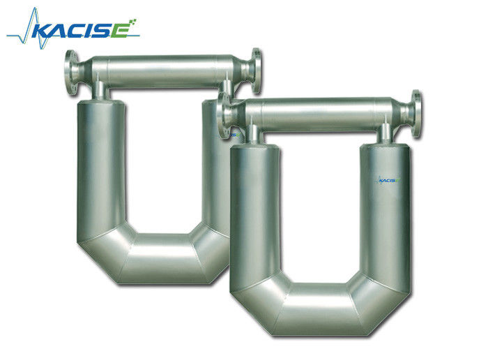 0.1 Precision Grade Coriolis Mass Flow Meter dengan rentang pengukuran 0~1000t/h dan suhu nominal -50~350°C
