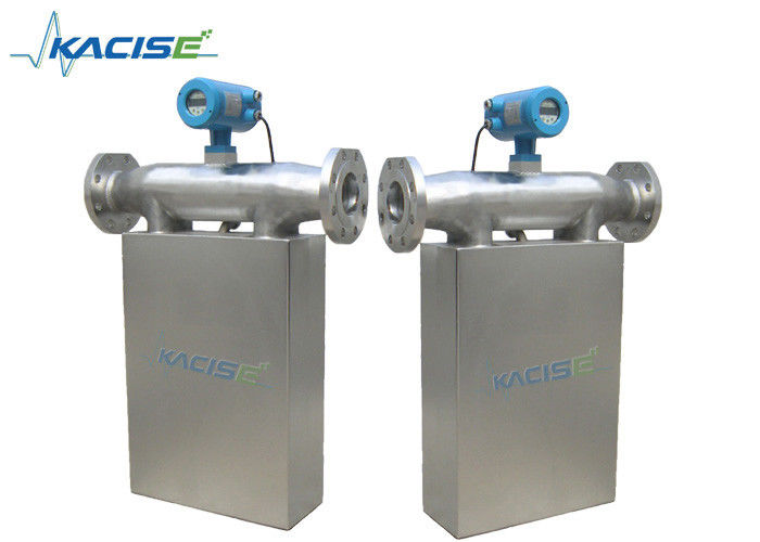 Coriolis Digital Mass Flow Meter dengan LCD Display untuk Diameter 3 ~ 250mm dan Range Pengukuran 0 ~ 1000t / h