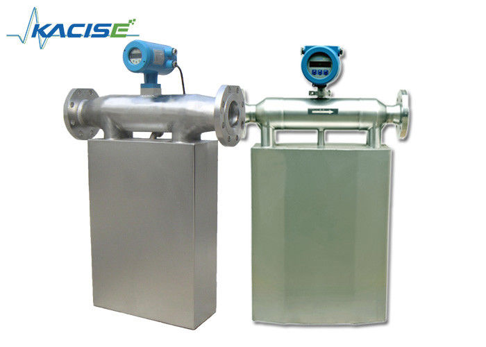 Coriolis Digital Mass Flow Meter dengan LCD Display untuk Diameter 3 ~ 250mm dan Range Pengukuran 0 ~ 1000t / h