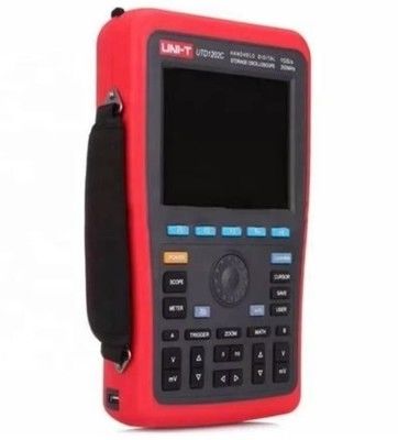 UNI-T UTD1202C Pro Osiloskop Penyimpanan Digital Genggam - 200MHz, Saluran Ganda, Tampilan Warna
