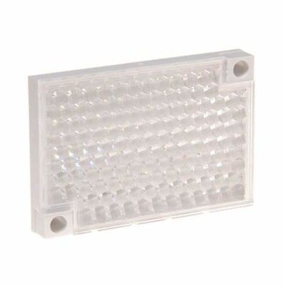 Reflektor PMMA ABS Persegi Panjang Untuk Sick PL40A 56x37mm 2 Lubang Koneksi Sekrup Aksesori Grup Reflektor