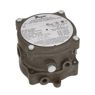 Sakelar Tekanan Diferensial Tahan Ledakan Dwyer (Model 1950G-0-B-120-NA & 1950G-00-B-240)