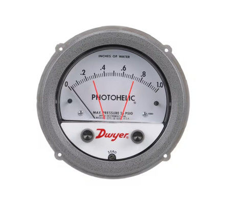 Sakelar/Pengukur Tekanan Dwyer A3000-250PA dengan Kisaran 0-250 Pa, Desain Fungsional 3-in-1, dan Faktor Bentuk Ringkas