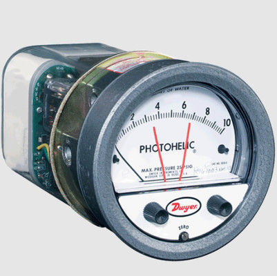 Sakelar/Pengukur Tekanan Dwyer A3000-250PA dengan Kisaran 0-250 Pa, Desain Fungsional 3-in-1, dan Faktor Bentuk Ringkas