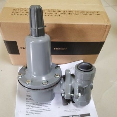 Regulator Pengurang Tekanan Gas Seri 627 dengan Katup Pelepas Internal Rentang Tekanan Keluaran 5 hingga 500 psig dan Desain Tahan Tamper