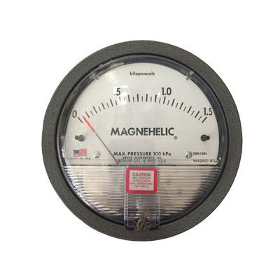 Dwyer 2000 1.5Kpa Pengukur Tekanan Diferensial Magnehelic: Pengukur Presisi 2% FS yang Unggul