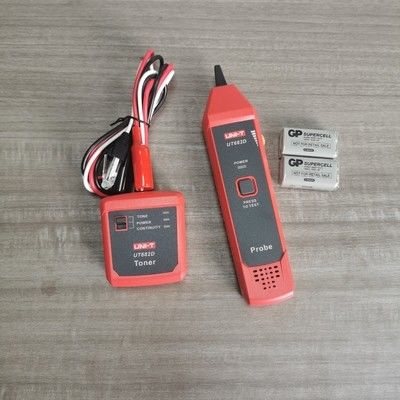 UNI-T UT683KIT UT682D Wire Tracer Otomatis Mengidentifikasi Open Short Polarity Multifunction Target Cable Tester