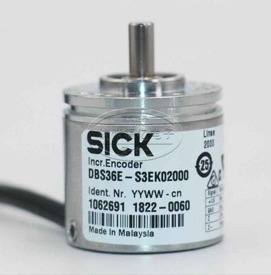 Sick DBS36 Series Incremental Encoder 6-channel 2000ppr HTL Signal Solid Type 6mm Shaft Untuk Aplikasi Presisi Tinggi