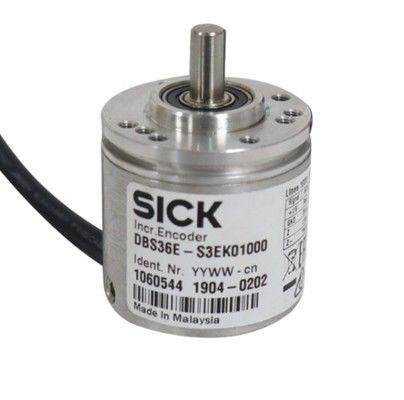Sick DBS36 Series Incremental Encoder 6-channel 2000ppr HTL Signal Solid Type 6mm Shaft Untuk Aplikasi Presisi Tinggi