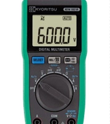 Kyoritsu 1021R Multimeter Digital Untuk Uji Diode Open-loop Voltage 3.0V Sumber Daya R03 1.5V × 2