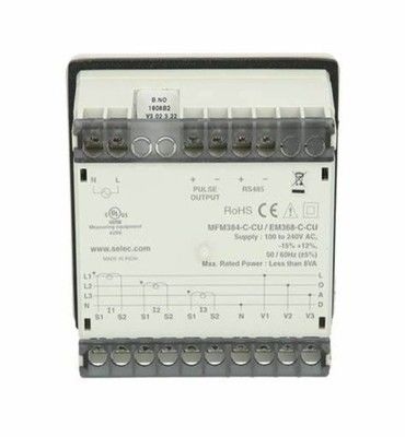300V AC DC Digital Multifunction Meter 96 X 96mm Panel Mount Energy Monitor dengan sertifikasi CE RoHS UL & MID