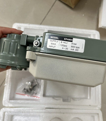 KOSO EPA804-L10 Valve Positioner dengan Input DC 4-20 mA Pasokan Udara 120 Psi untuk Seri Perjalanan Sudut