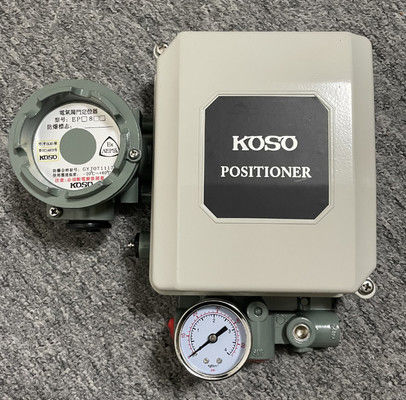 KOSO EPA804-L10 Valve Positioner dengan Input DC 4-20 mA Pasokan Udara 120 Psi untuk Seri Perjalanan Sudut