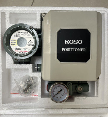KOSO EPA804-L10 Valve Positioner dengan Input DC 4-20 mA Pasokan Udara 120 Psi untuk Seri Perjalanan Sudut