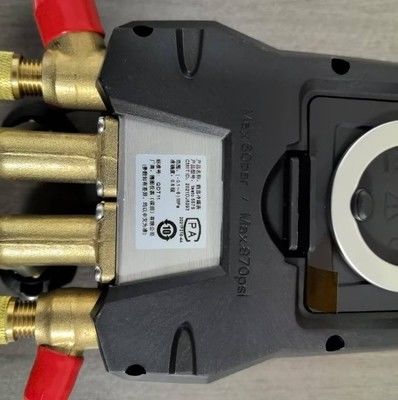 testo 557s Smart Vacuum Kit dengan selang - Smart digital manifold dengan nirkabel vakum dan nirkabel suhu probe dan 4 selang set