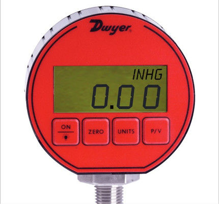 Dwyer Seri DPG Pengukur Tekanan Digital Peringkat Penutup Dirancang untuk Memenuhi NEMA 4/4X IP66 Batas Tekanan 2x Rentang Tekanan