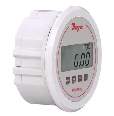 Dwyer DM-1000 DigiMag Digital Differential Pressure Gauge dengan akurasi ± 1%, bahan stainless steel dan 1/8 NPT Connection