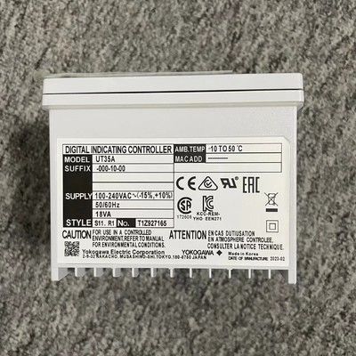 UT35A Digital Temperature Controller dengan 14-Segment Color LCD, Ladder Sequence Control, dan Komunikasi Ethernet