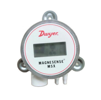 Dwyer MSX-W20-PA Pemancar Tekanan Diferensial Magnesense dengan Ekstraksi Akar Kuadrat Penginderaan Tekanan Dua Arah dan Output Arus 4-20mA