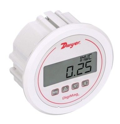 Pengukur Tekanan Diferensial Digital DigiMag Seri Dwyer DM-1000 dengan Layar LCD, Kompensasi Suhu, dan Pengukuran Multi-Fungsi