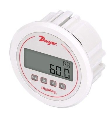 Pengukur Tekanan Diferensial Digital DigiMag Seri Dwyer DM-1000 dengan Layar LCD, Kompensasi Suhu, dan Pengukuran Multi-Fungsi