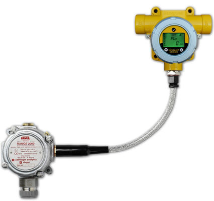 Honeywell Sensepoint XCD Detektor Gas Tetap dengan Output 4-20mA, Perumahan Buktinya Ledakan, dan Pemasangan Sensor Jauh