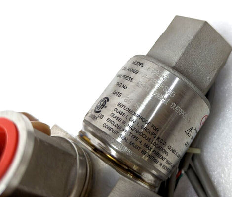 636D-0 636D-1 Dwyer Series 636D Flexible Range Differencial Pressure Transmitter Bahan basah Tipe 316L SS