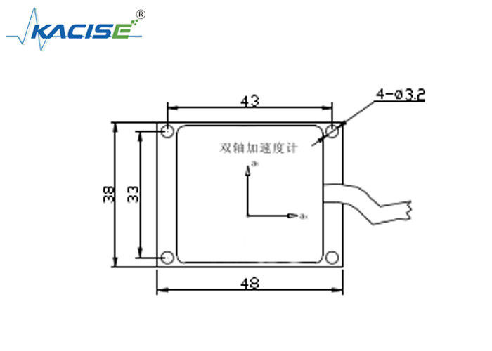 Akselerometer Biaxial dengan ±10 g Range RS485 Output dan Seluruh Rentang Suhu untuk Kinerja Getaran