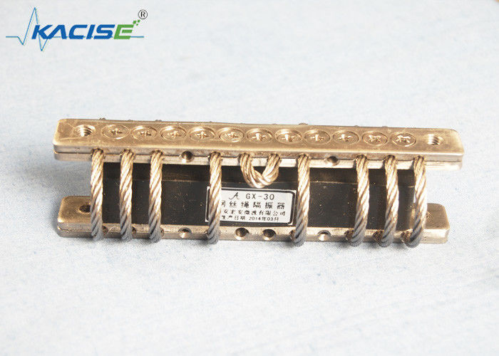 Tipe T Industrial Pressed Hole Aluminium dan stainless steel Wire Rope Isolator dengan rentang beban 3.5-2000KG dan frekuensi alami 7Hz-15Hz