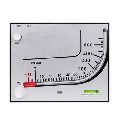 KMC-700 Red Oil Differential Pressure Gauge untuk Akuakultur dengan akurasi ±3% dan Desain 190×150×32MM yang kompak