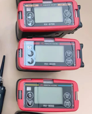 Riken Keiki RX-8700 3-Gas Portable Monitor untuk Deteksi HC H2S O2