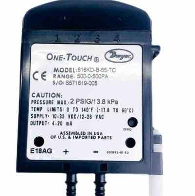 Dwyer Series 616KD Micro Differential Pressure Transmitter dengan One-Touch Calibration dan 4-20 mA Output untuk ± 0,25% FS Accuracy