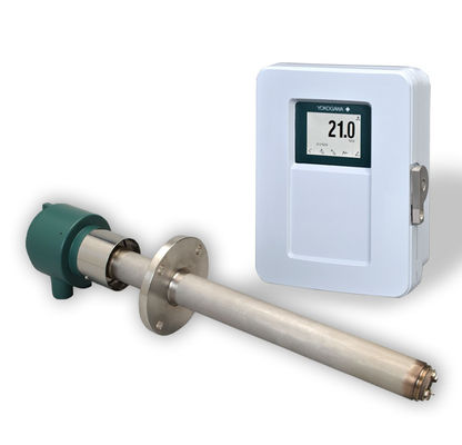 Yokogawa Zr22g Zirconia Oxygen Analyzer dengan sinyal output 4-20MA dan rentang pengukuran O2 0,01 hingga 100 Vol% untuk analisis oksigen dan kelembaban fungsi ganda