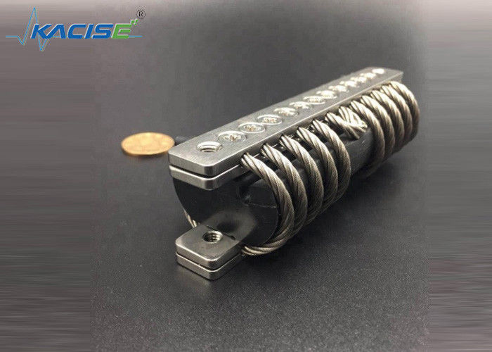 100G Shock Resistance Wire Rope Vibration Isolator dengan Konstruksi Aluminium dan Baja Rinsing ISO9001: 2008 Sertifikasi