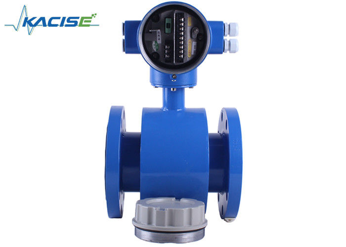 12V Power Supply IP68 Waterproof Low Power Consumption Electromagnetic Flow Meter untuk penggunaan industri