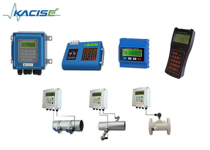 Hydraulic Ultrasonic Flow Meter dengan RS485 Modbus Ukuran Kecil untuk Pengukuran Cairan DN15-6000mm