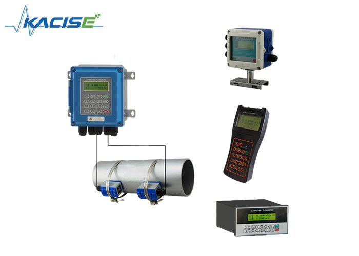 Ultrasonic Clamp On Flow Meter dengan Pengukuran Non-invasif untuk Pipa DN32~6000 dan Modbus RS485