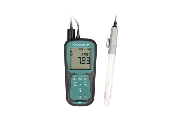 IP67 Portable pH Meter dengan Kompensasi Suhu Otomatis dan Layar Backlit Besar untuk Pengukuran yang Tepat