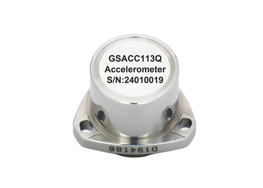 GSACC113Q Akselerometer Fleksibel Kuarsa dengan Faktor Skala 0,9～1,3mA/g, Sensitivitas Suhu Bias 30ug/°C, dan Bias <5mg untuk Pengukuran Presisi