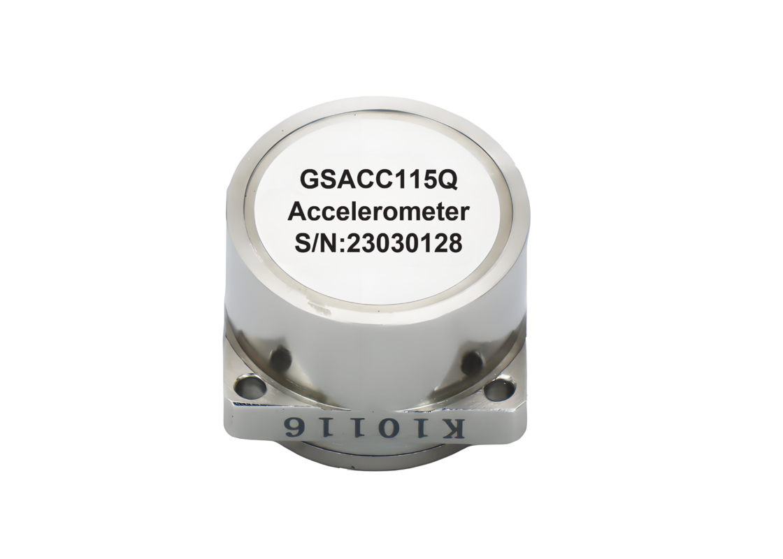 Sensor Akselerometer Fleksibel Kuarsa GSACC115Q dengan Rentang ±30g, Faktor Skala 1.0～1.6mA/g, dan Stabilitas Bias ≤50ug