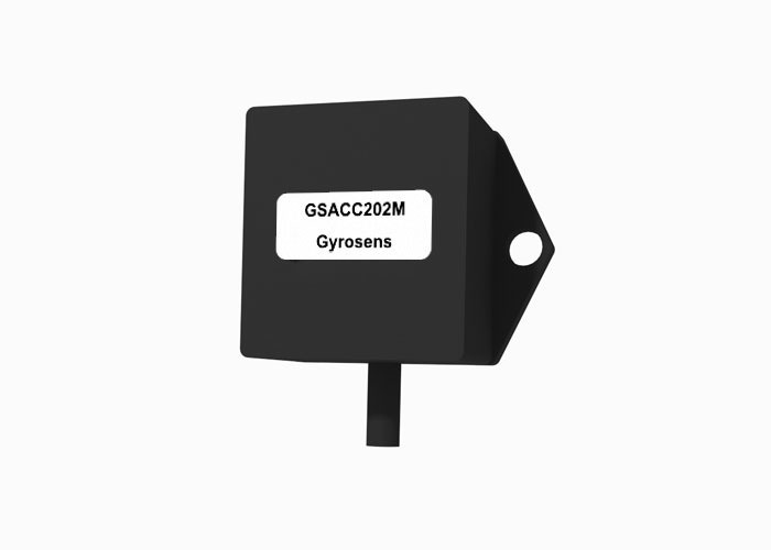 GSACC202M MEMS Accelerometer dengan ±2g Range 1000±30 mV/g Sensitivitas dan ¢ 50 Hz Bandwidth untuk Kontrol Stabilitas Pesawat