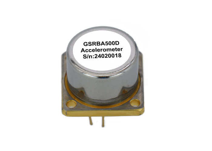 GSRBA500D Quartz Flexible Accelerometer dengan ± 70g Range, Ukuran Kecil 22mm × 22mm × 14mm dan Keandalan Tinggi untuk Aerospace dan Aplikasi