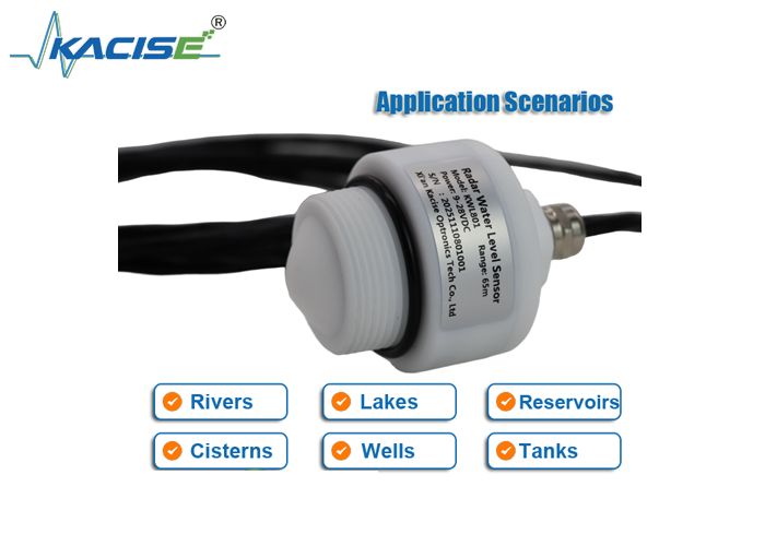 KWL801 Sensor Tingkat Air Radar Tanpa Kontak dengan Kisaran Frekuensi 76GHz-81GHz 65m Kisaran Pengukuran dan Akurasi ±1mm