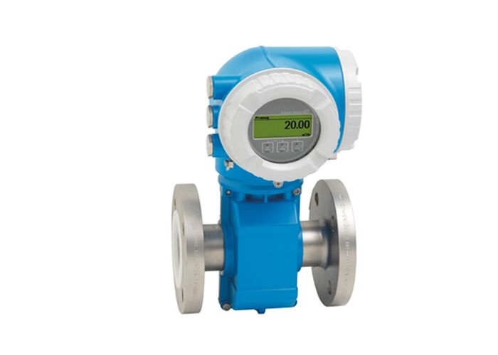 Proline Promag P 300 Electromagnetic Flowmeter untuk aplikasi proses tahan korosi dan suhu tinggi dengan pemancar kompak