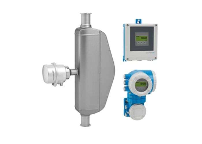 Promass S 500 Coriolis Flowmeter dengan desain higienis, sistem tabung tunggal yang dapat ditarik sendiri, dan pengukuran multivariabel