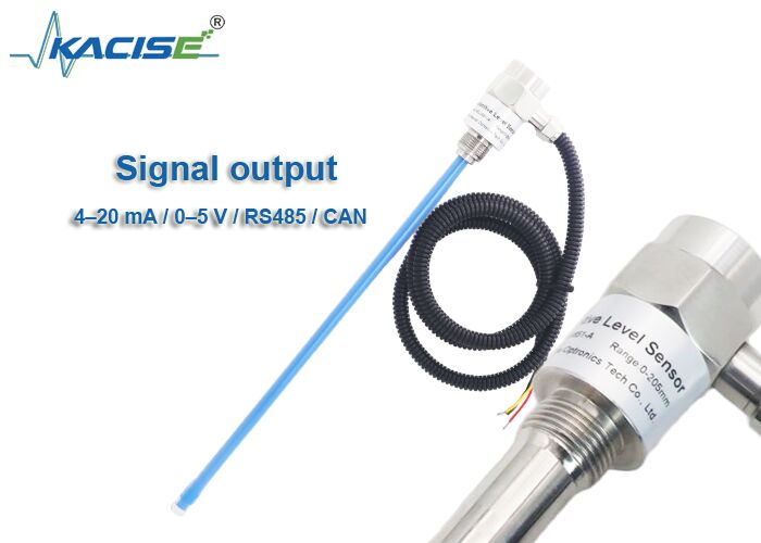 KSLV651-A Sensor Level Kompak dengan Proteksi IP68 Probe FEP dan Pengukuran Adaptif Mandiri