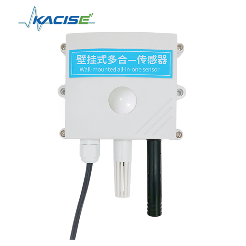 KQS-BG-M Sensor Multi-Parameter yang dipasang di dinding dengan perlindungan IP65 Keakuratan tinggi dan komunikasi RS485/RS232